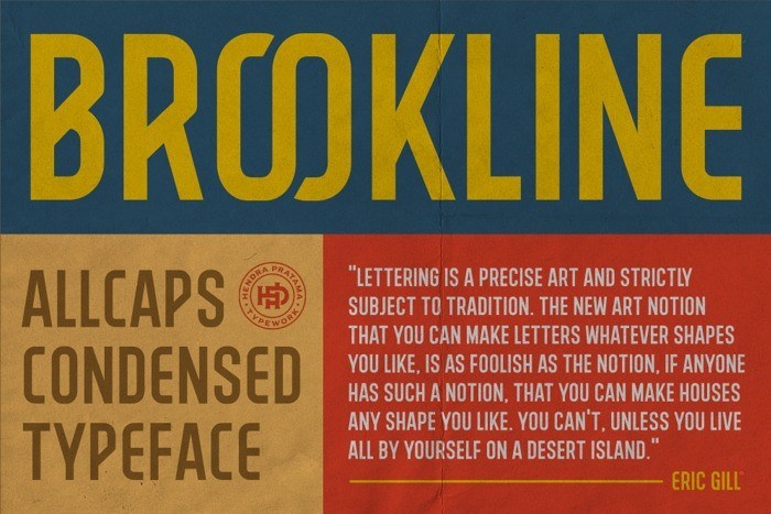 Brookline Display Font