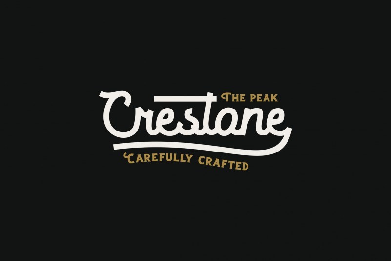 Crestone Vintage Script Font