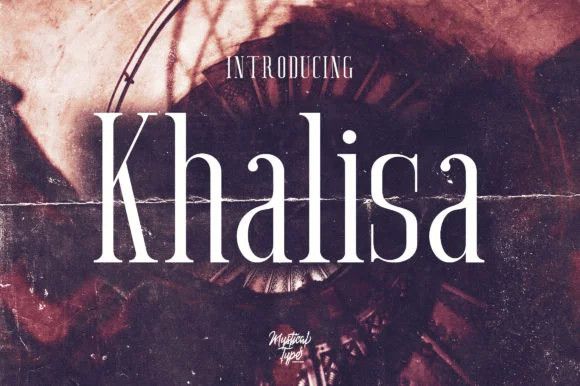 Khalisa Typeface