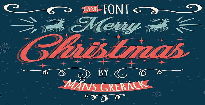 Merry Christmas Font Family
