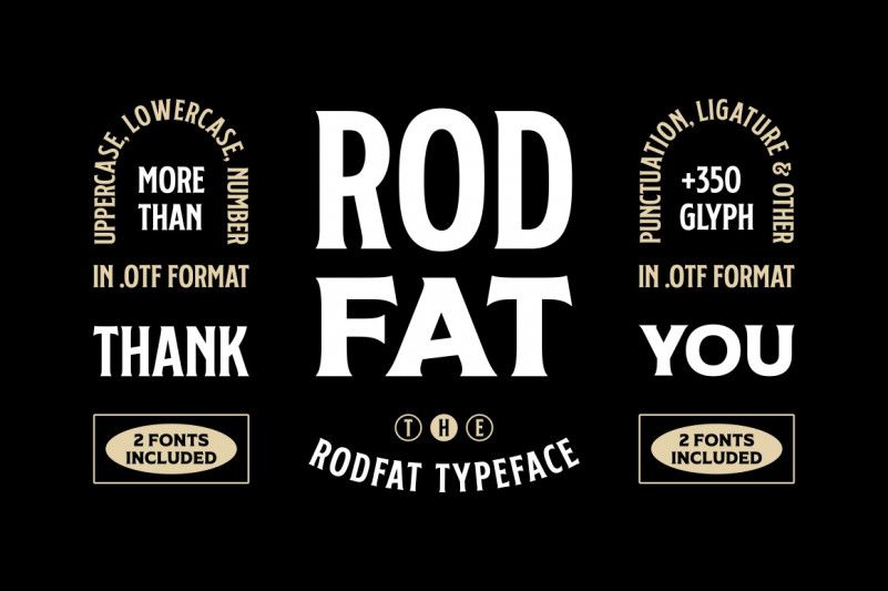 Rodfat Display Font