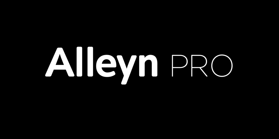 Alleyn Pro Font Family