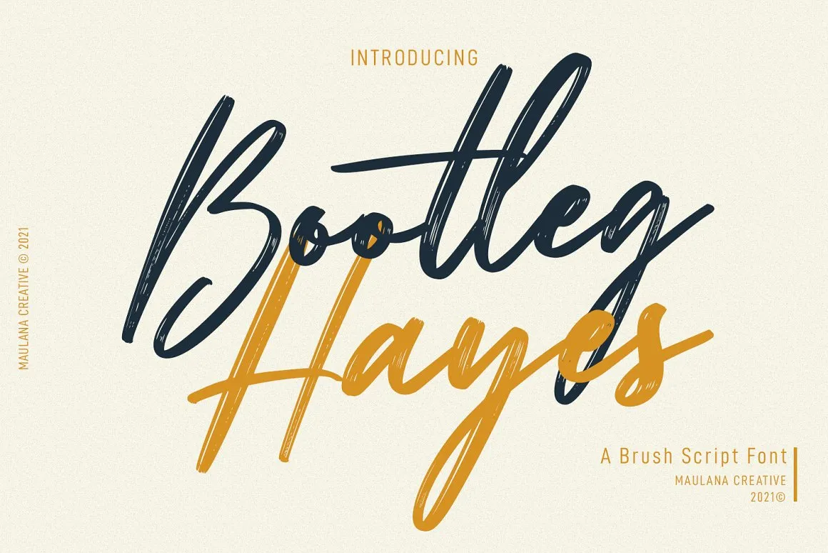 Bootleg Hayes Font