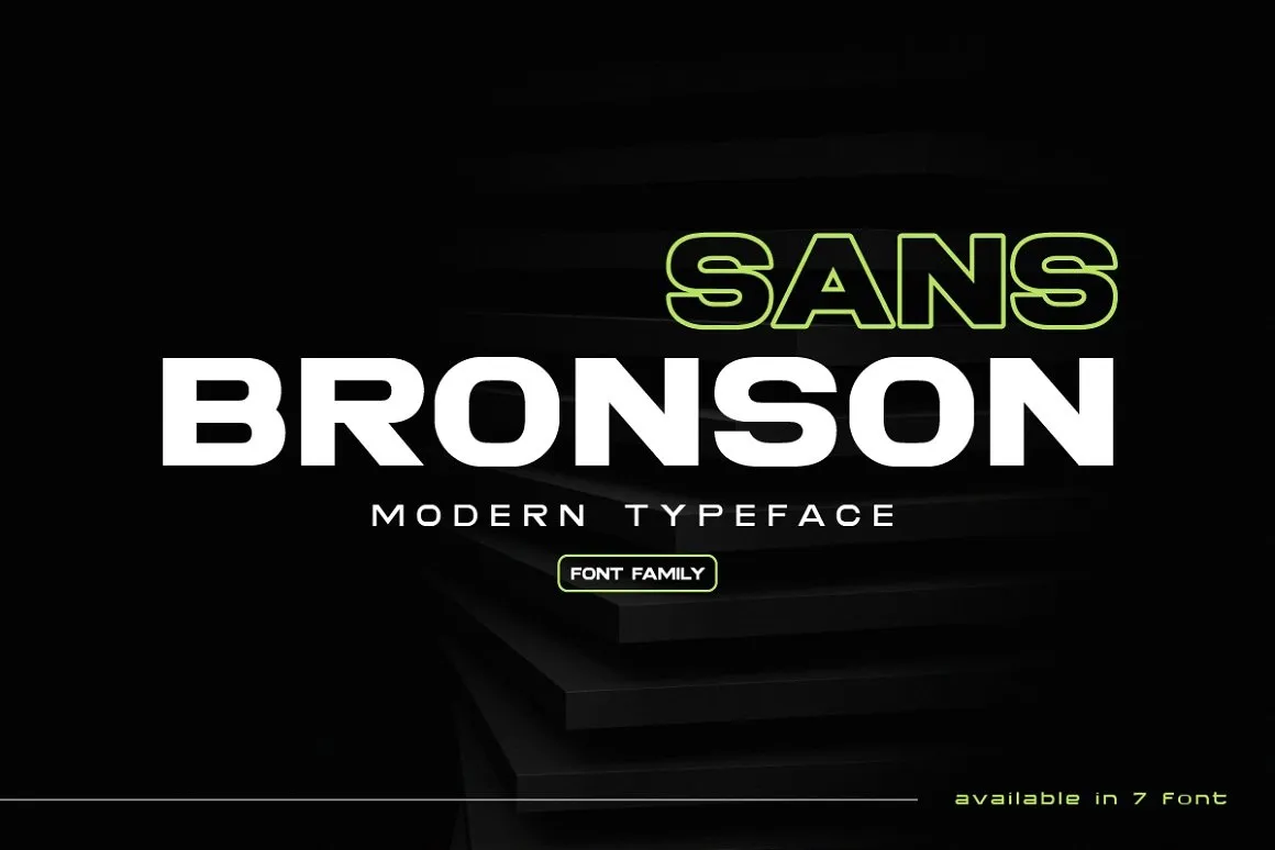 Bronson Sans Font