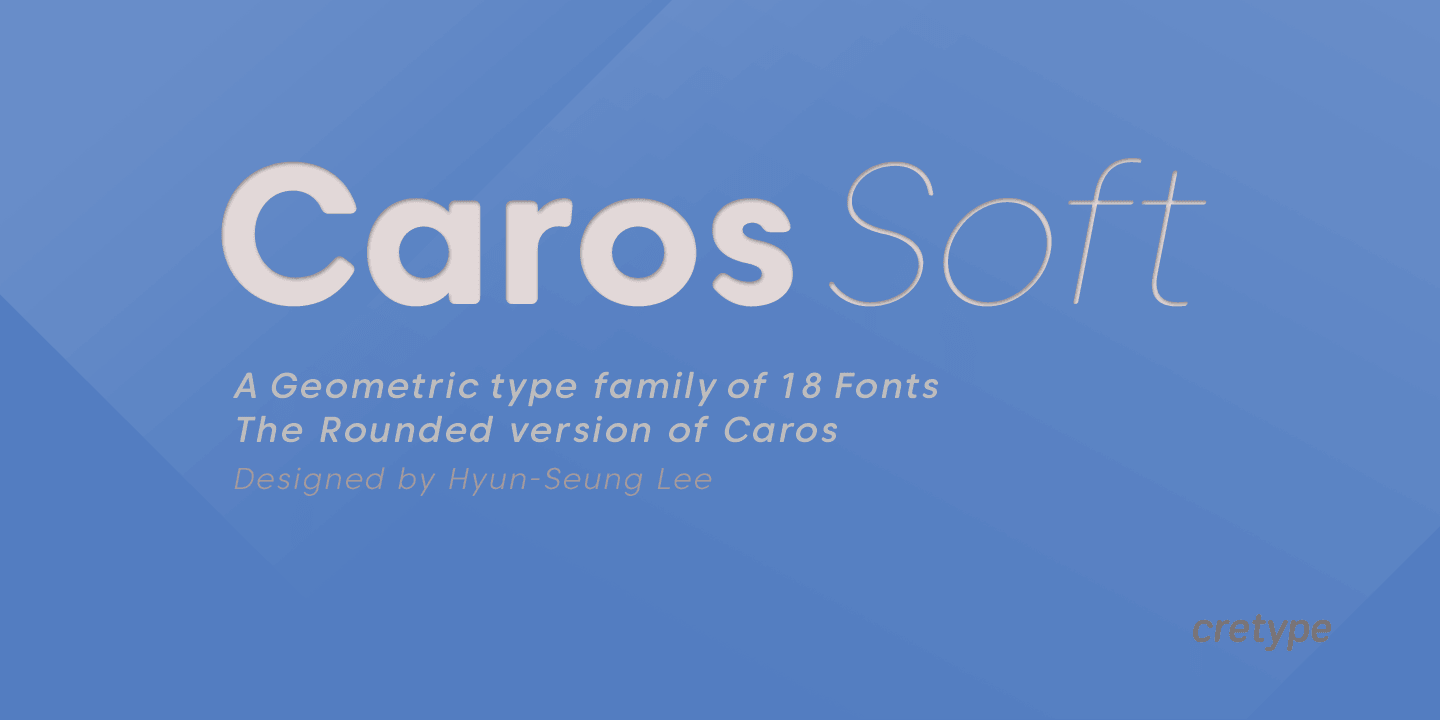 Caros Soft Font Family