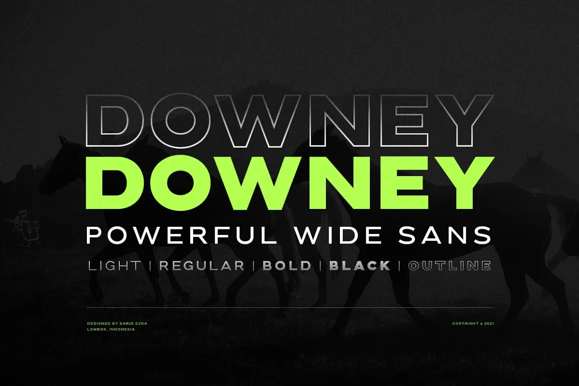 Downey Font