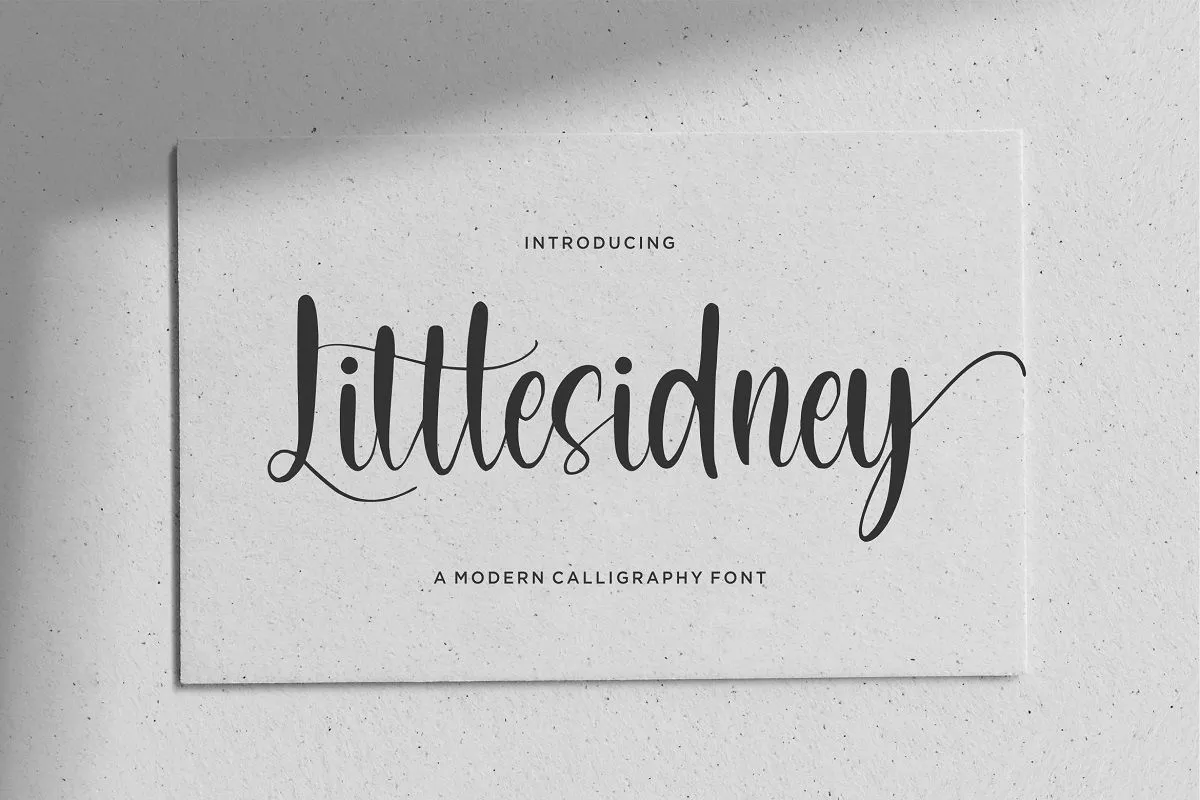 Littlesidney Font