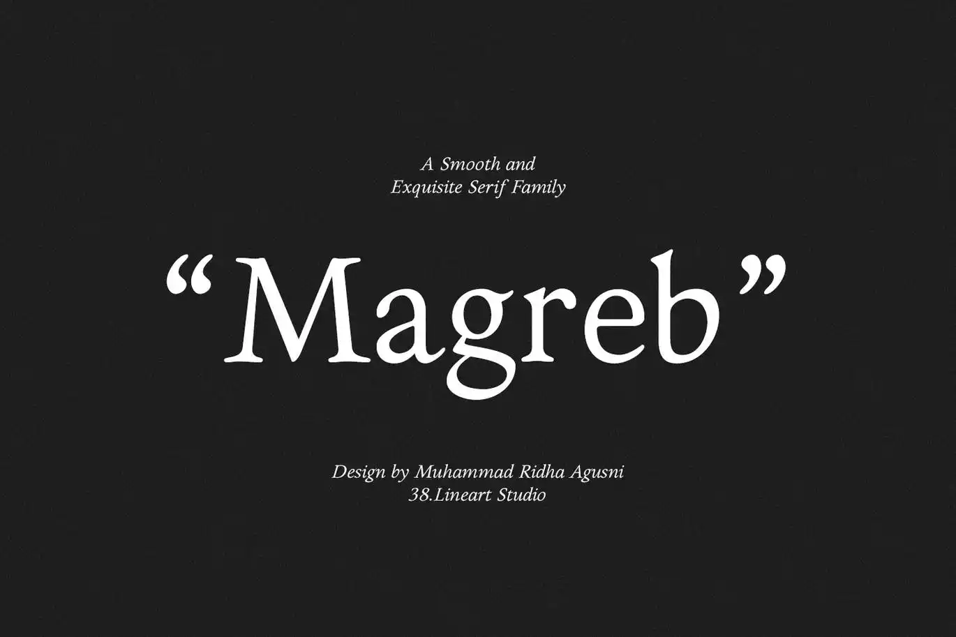 Magreb Font