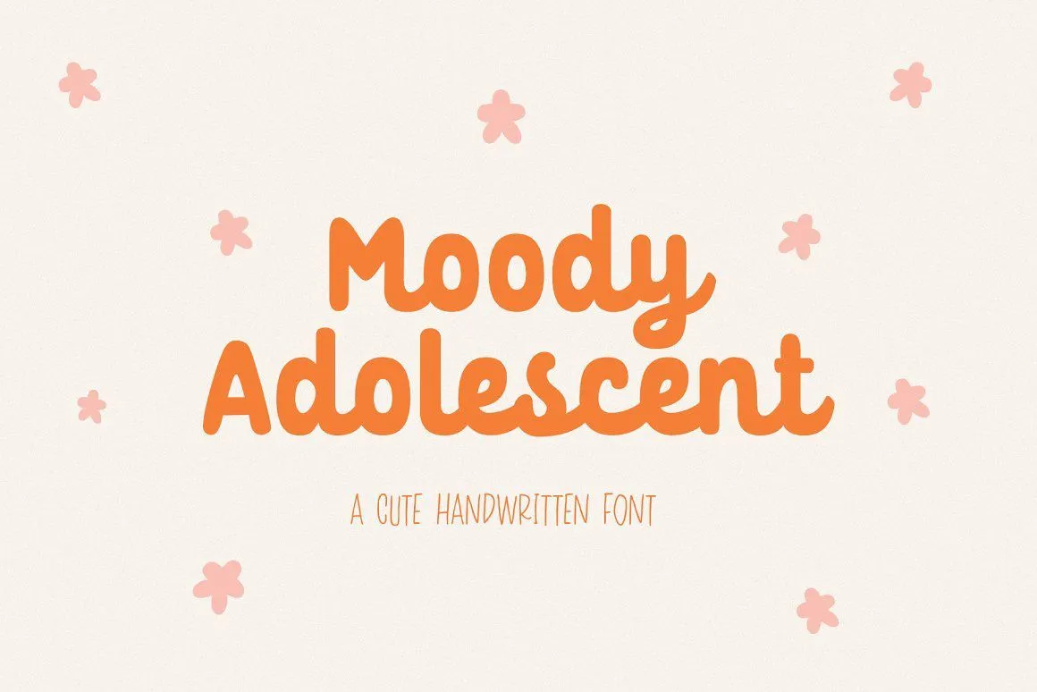 Moody Adolescent Font