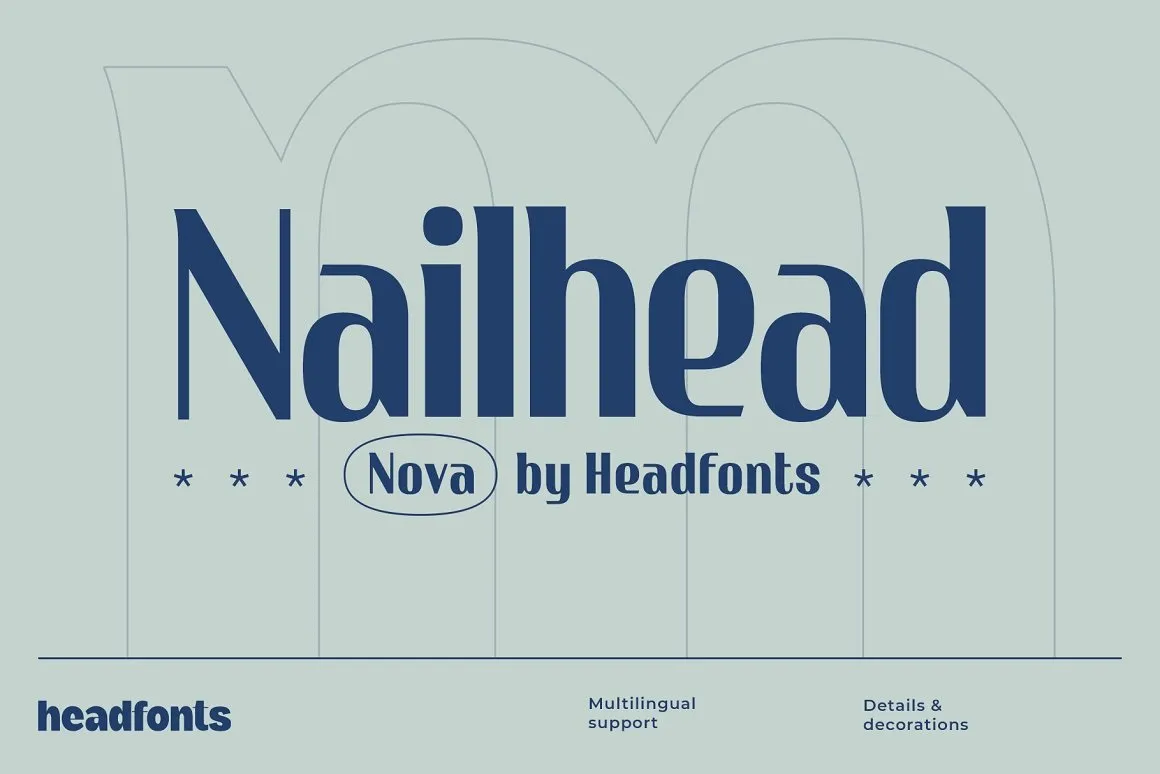Nailhead Font