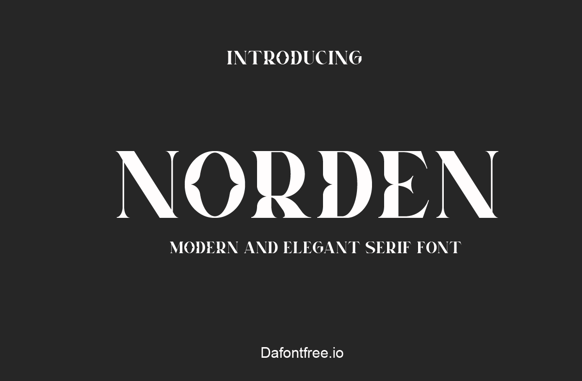 Norden Font