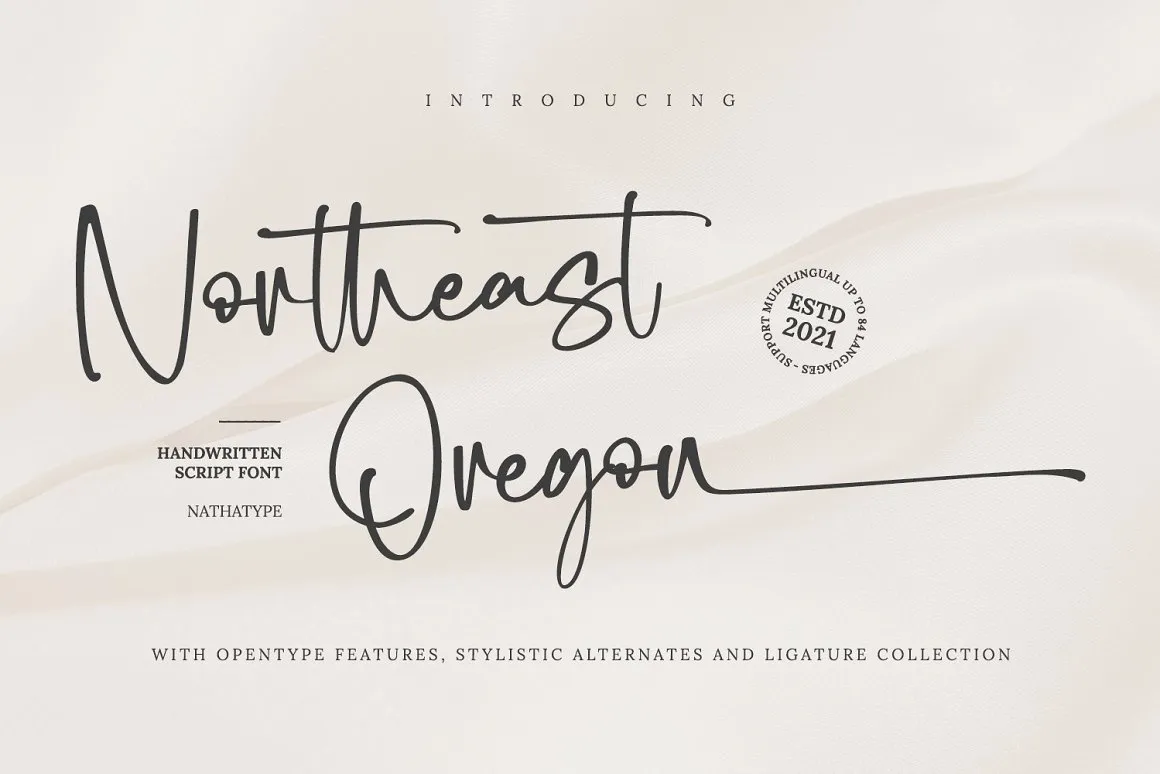Northeast Oregon Font