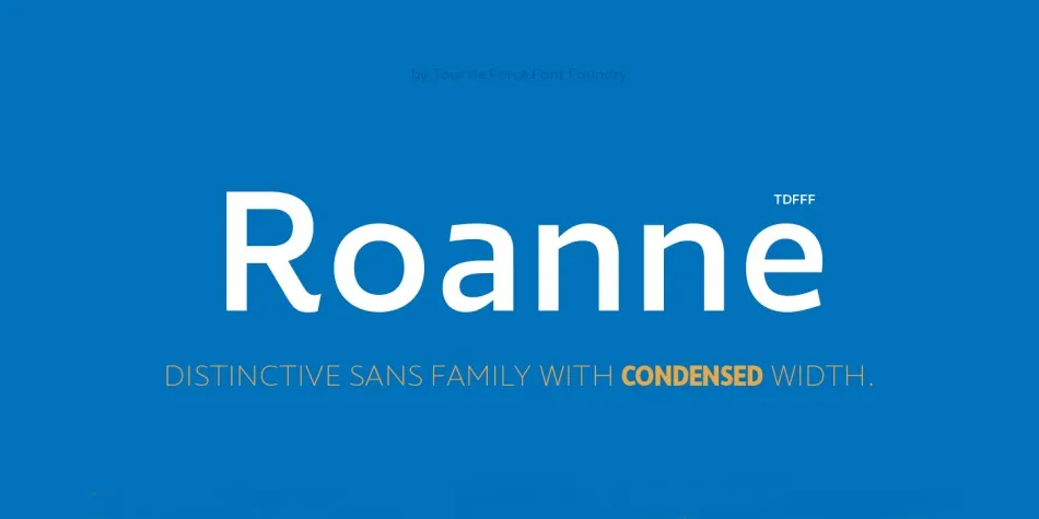 Roanne Font Family