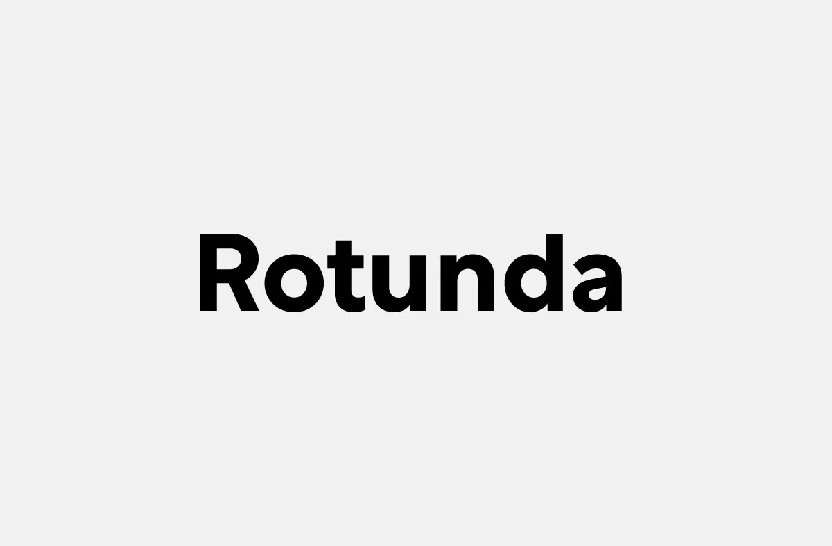 Rotunda Font Family