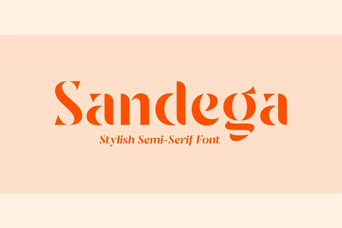 Sandega Font