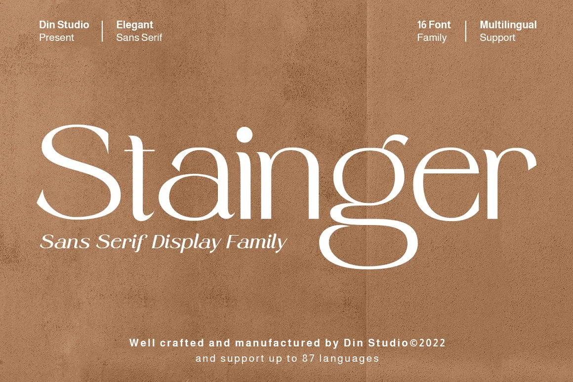 Stainger Font