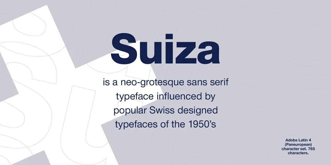 Suiza Font Family