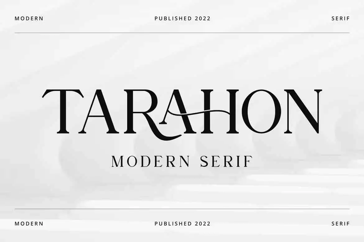 Tarahon Serif Font