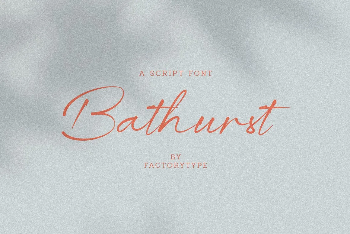 Bathrust Font