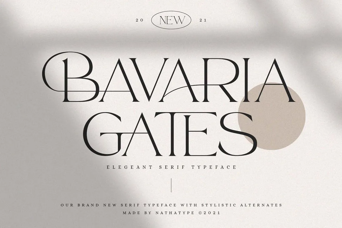 Bavaria Gates Font
