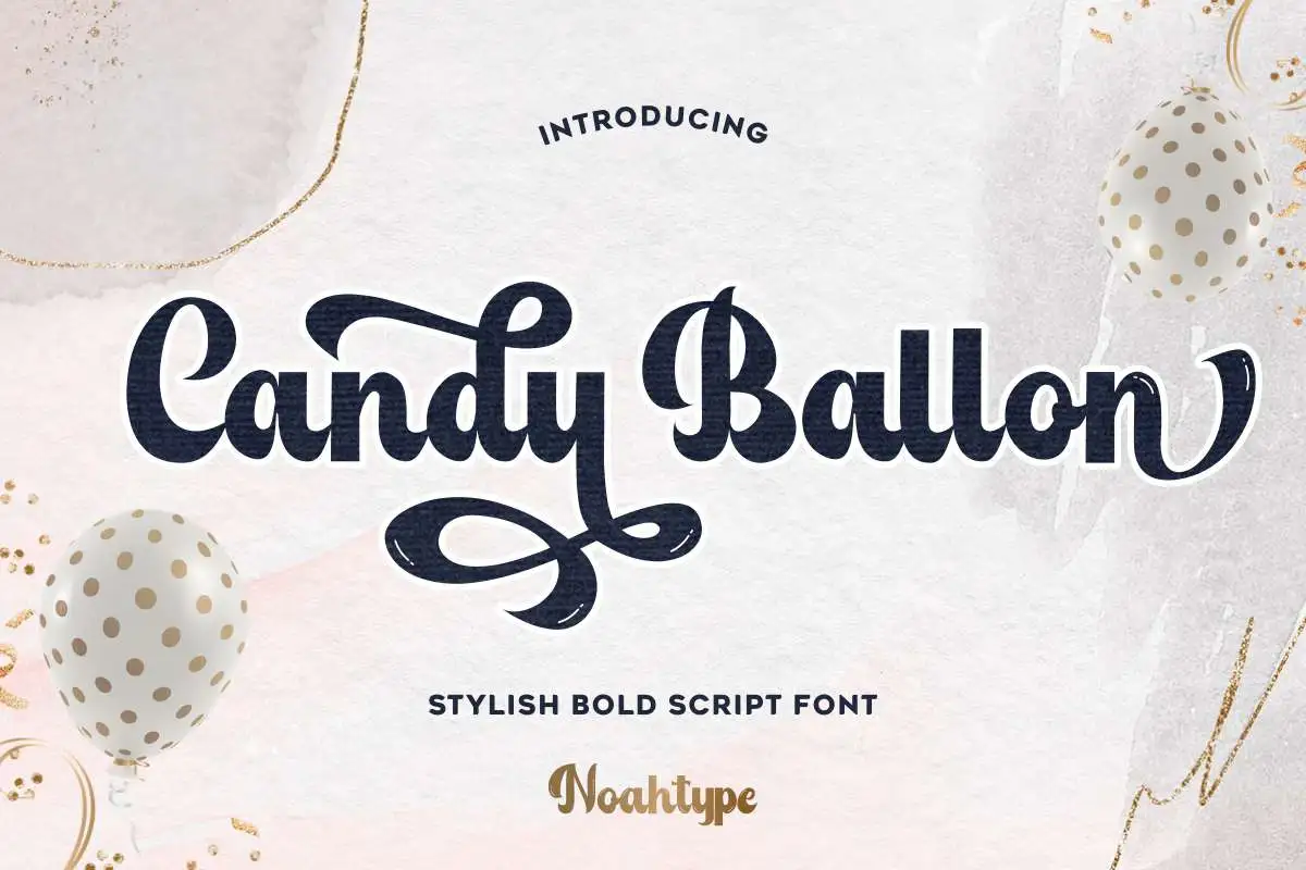 Candy Ballon Font