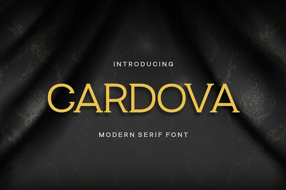Cardova Font