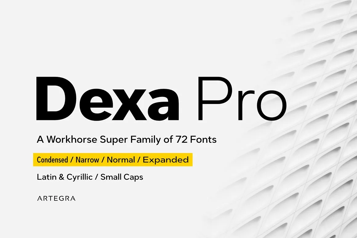 Dexa Pro Font Family
