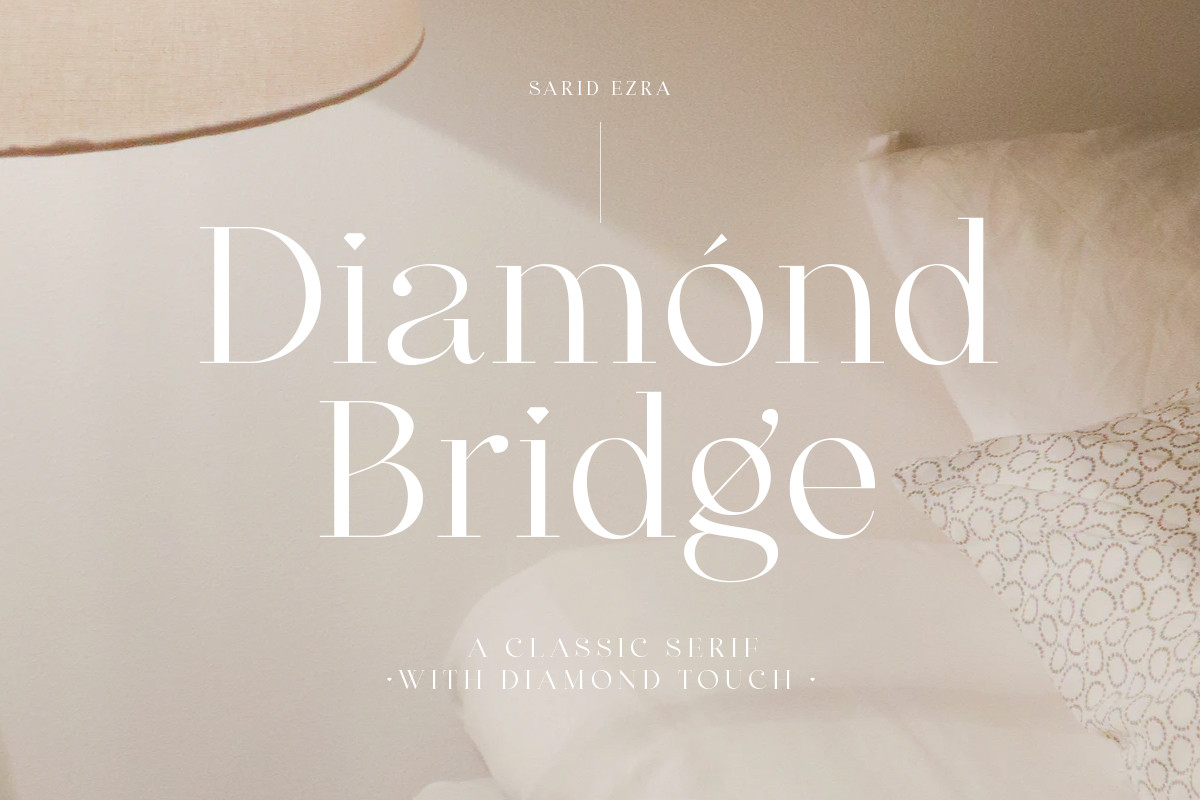 Diamond Bridge Font