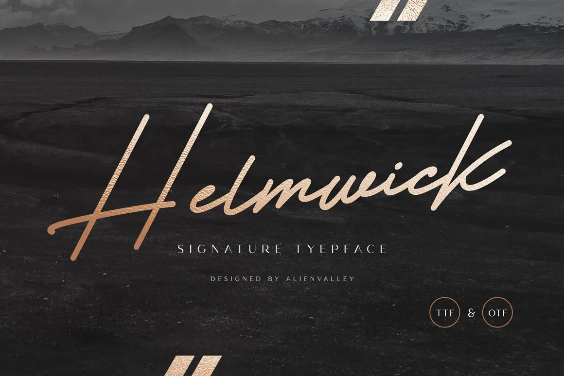 Helmwick Font