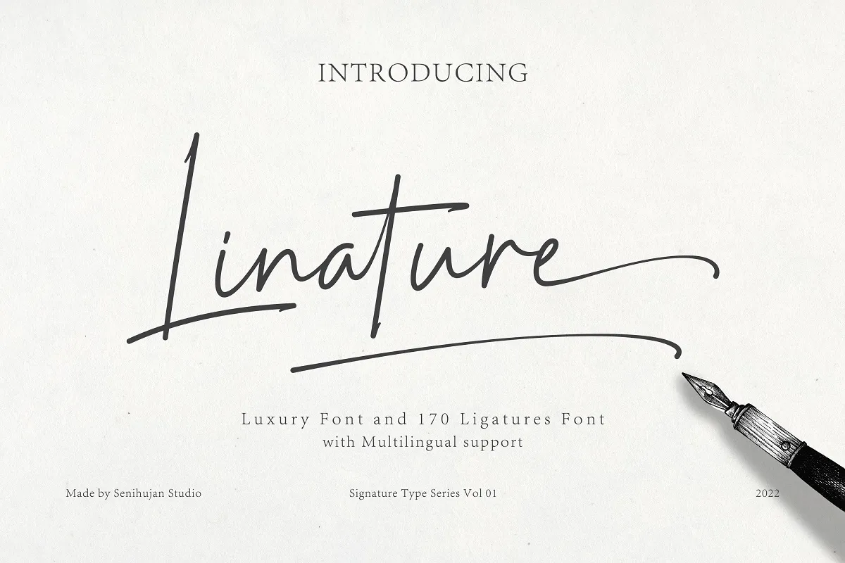 Linature Font