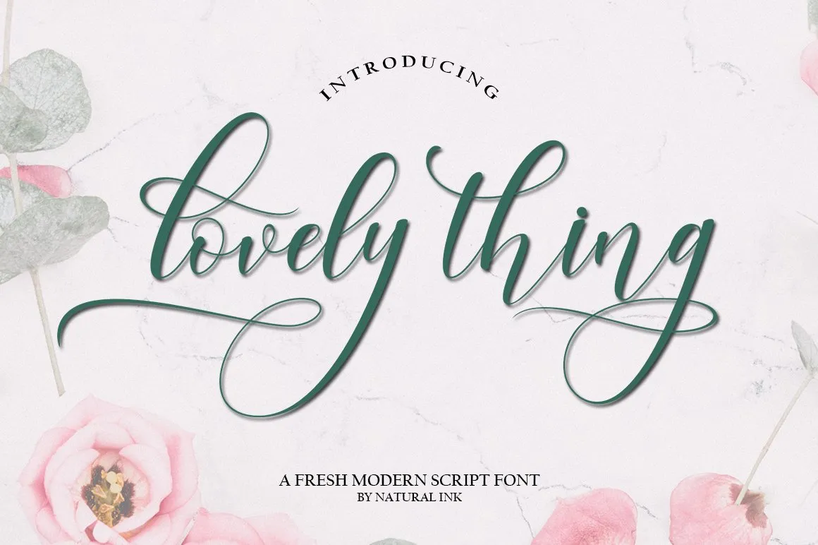 Lovely Thing Font