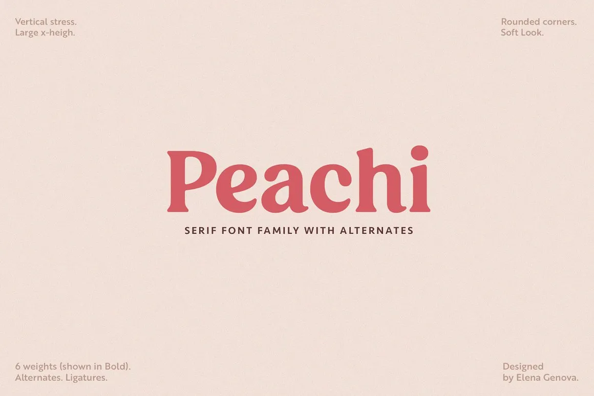 Peachi Font Family