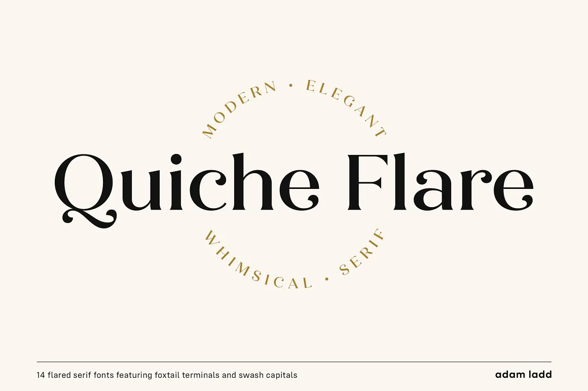 Quiche Flare Font Family