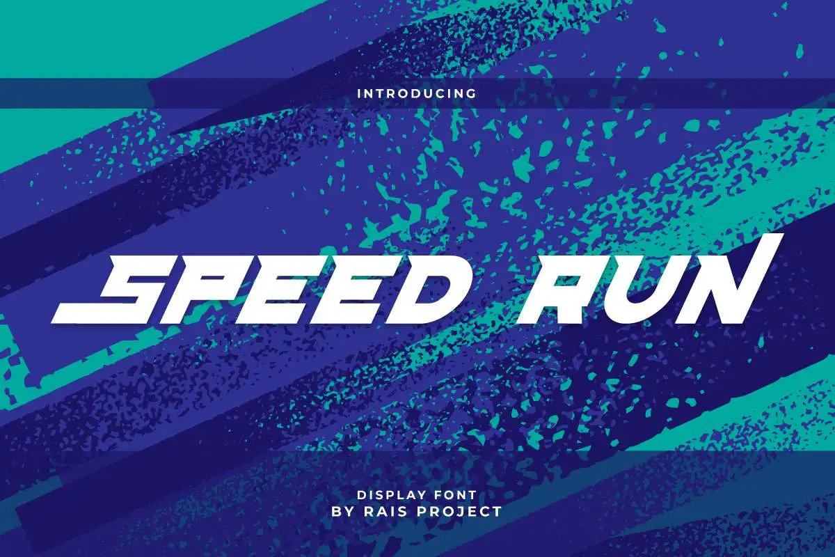 Speed Run Font