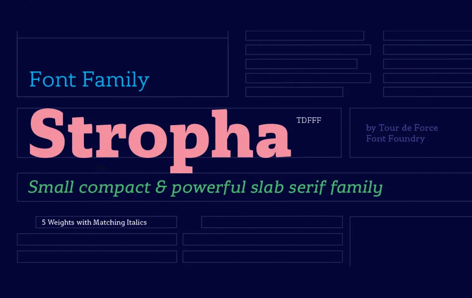 Stropha Font Family