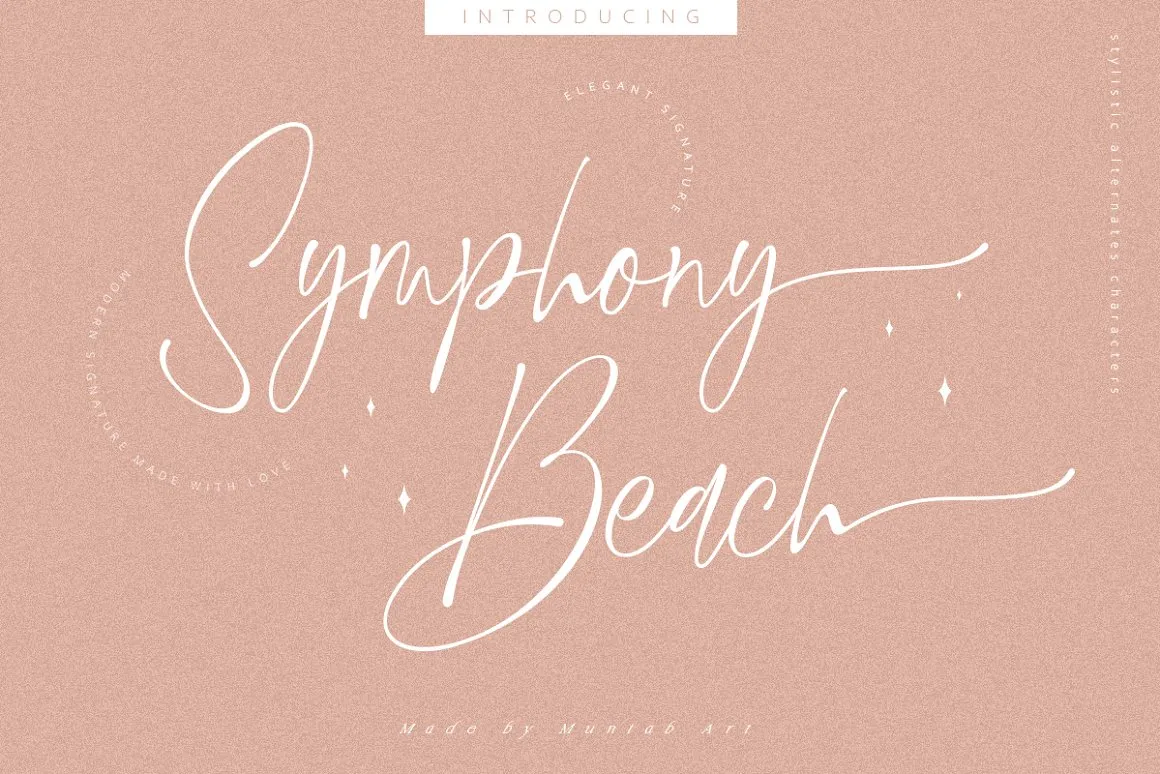 Symphony Beach Font
