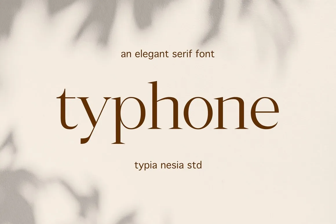Typhone Font