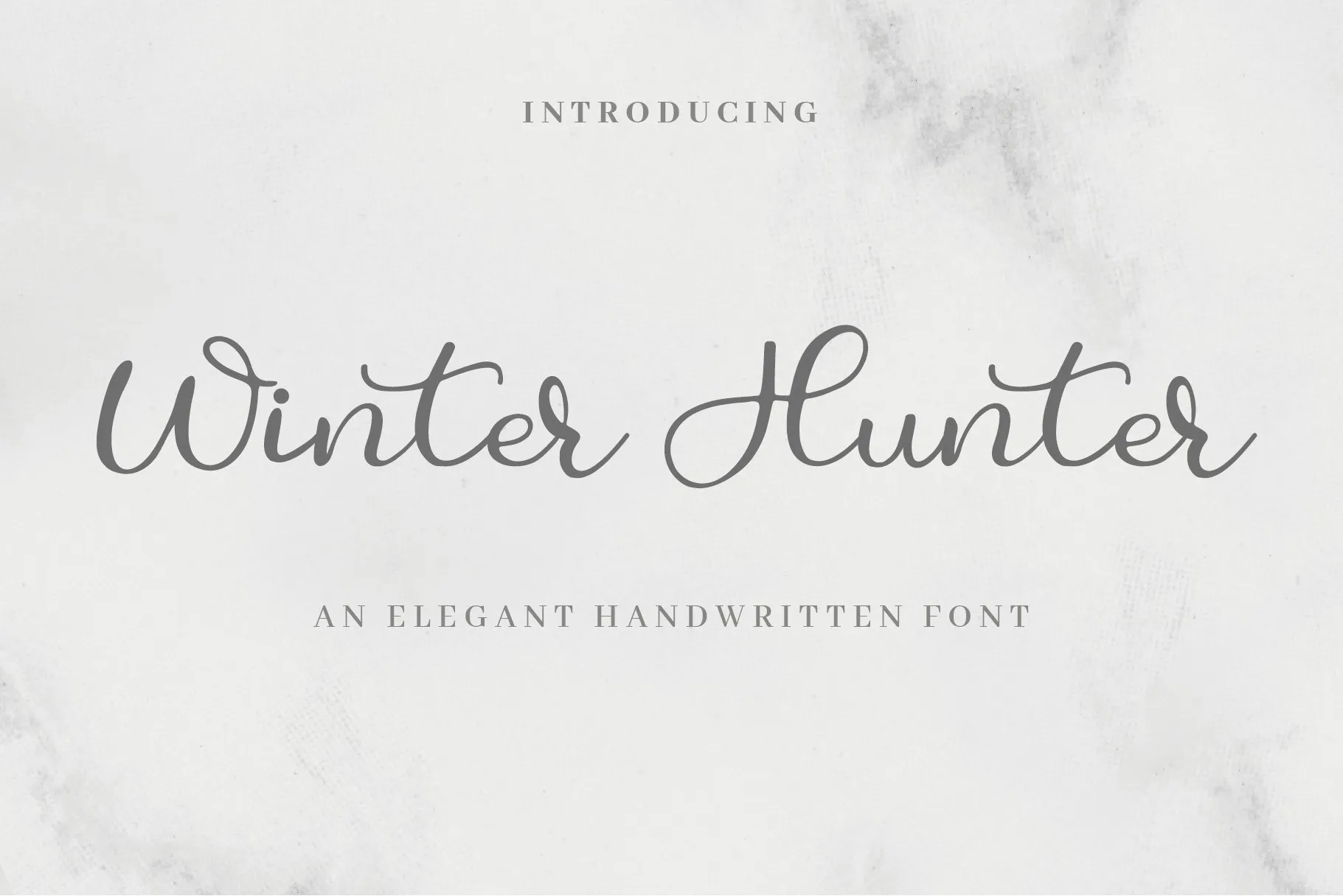 Winter Hunter Font