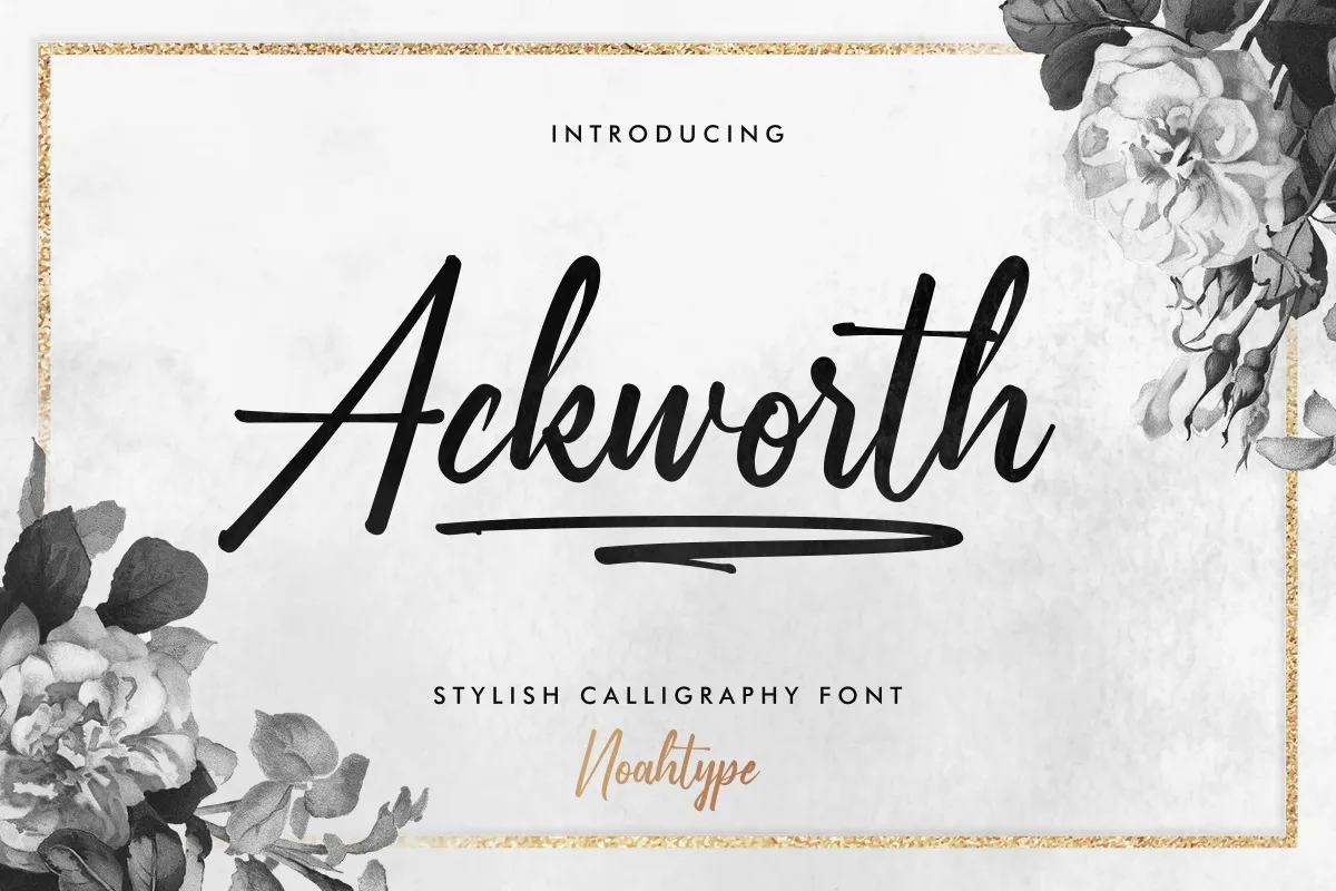 Ackworth Font