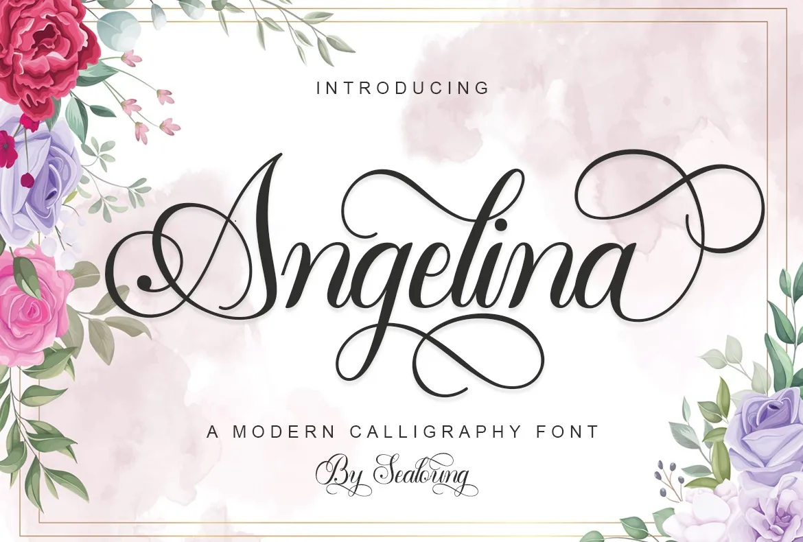 Angelina Typeface