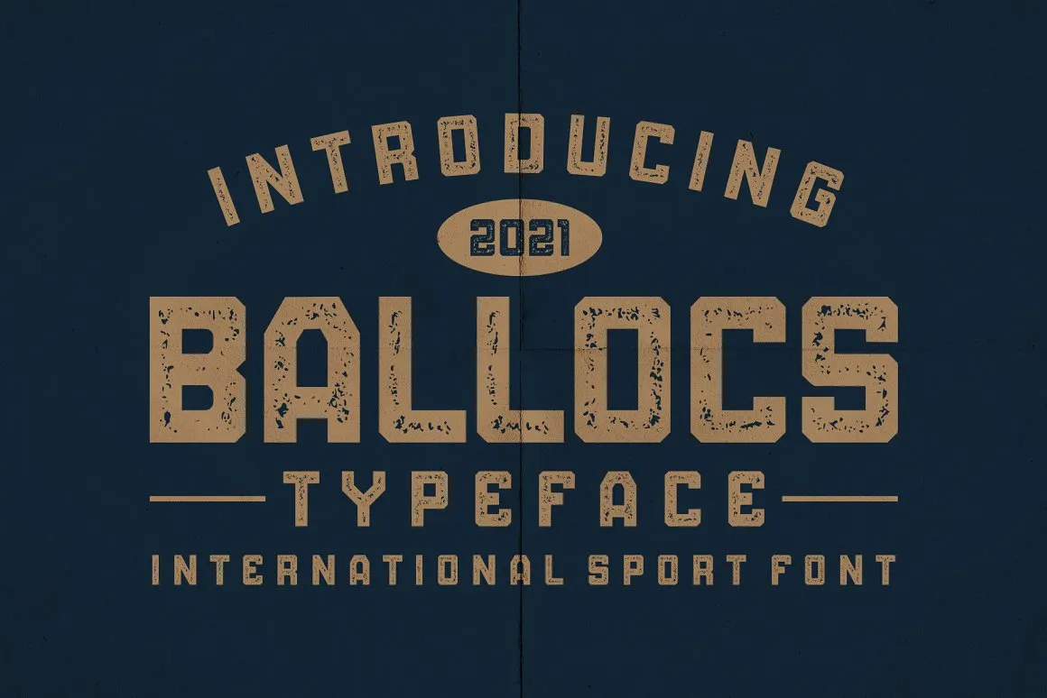 BALLOCS Font