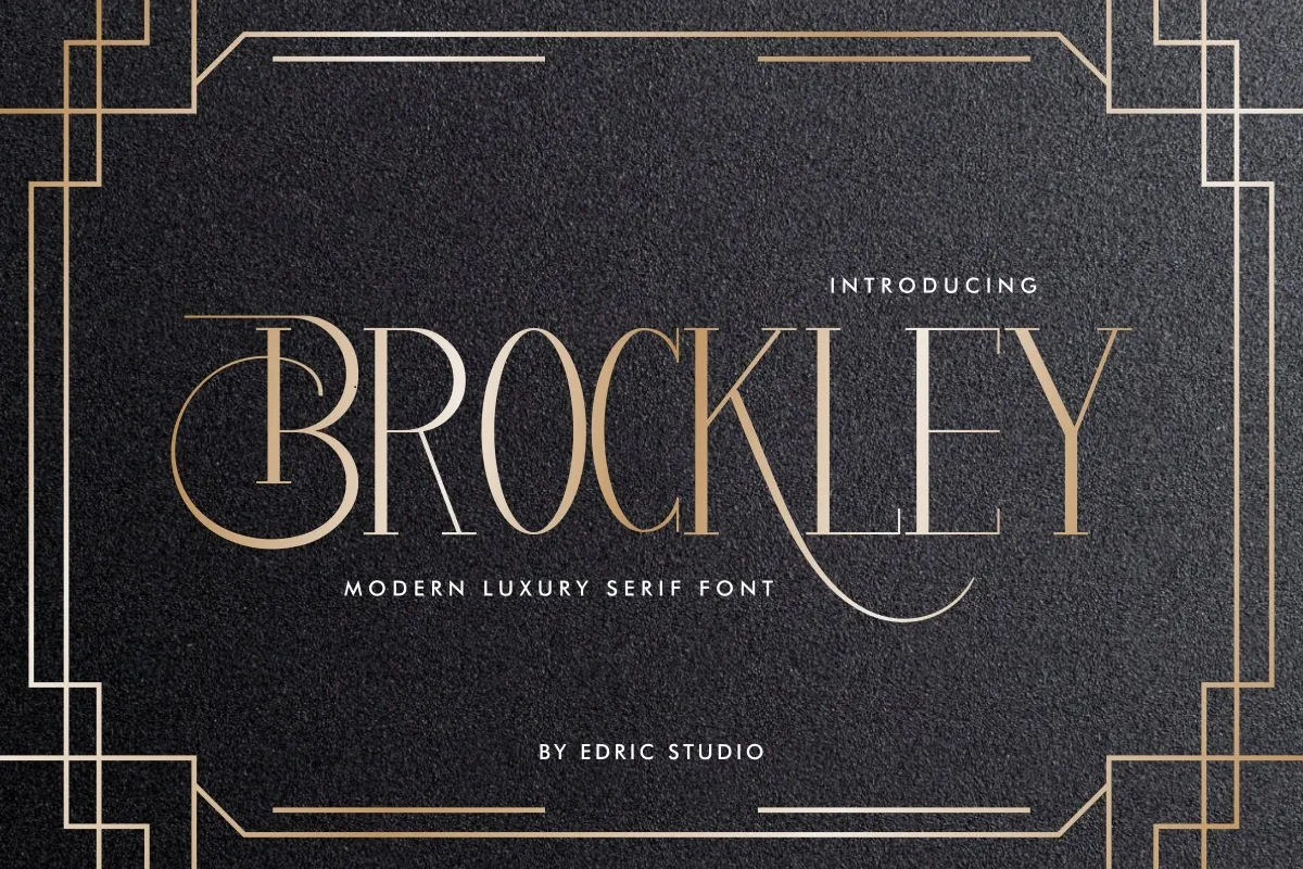 Brockley Font