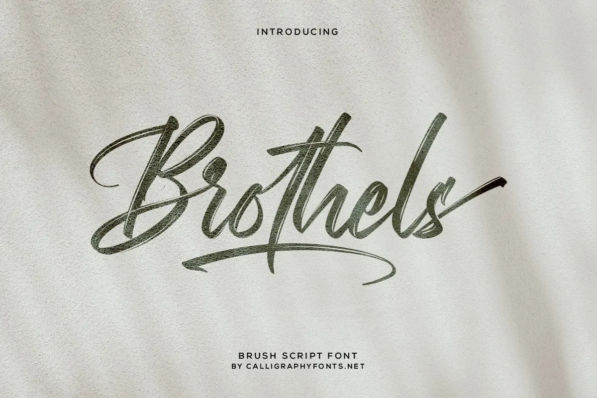 Brothels Font