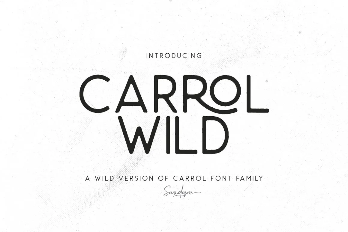 Carrol Wild Font