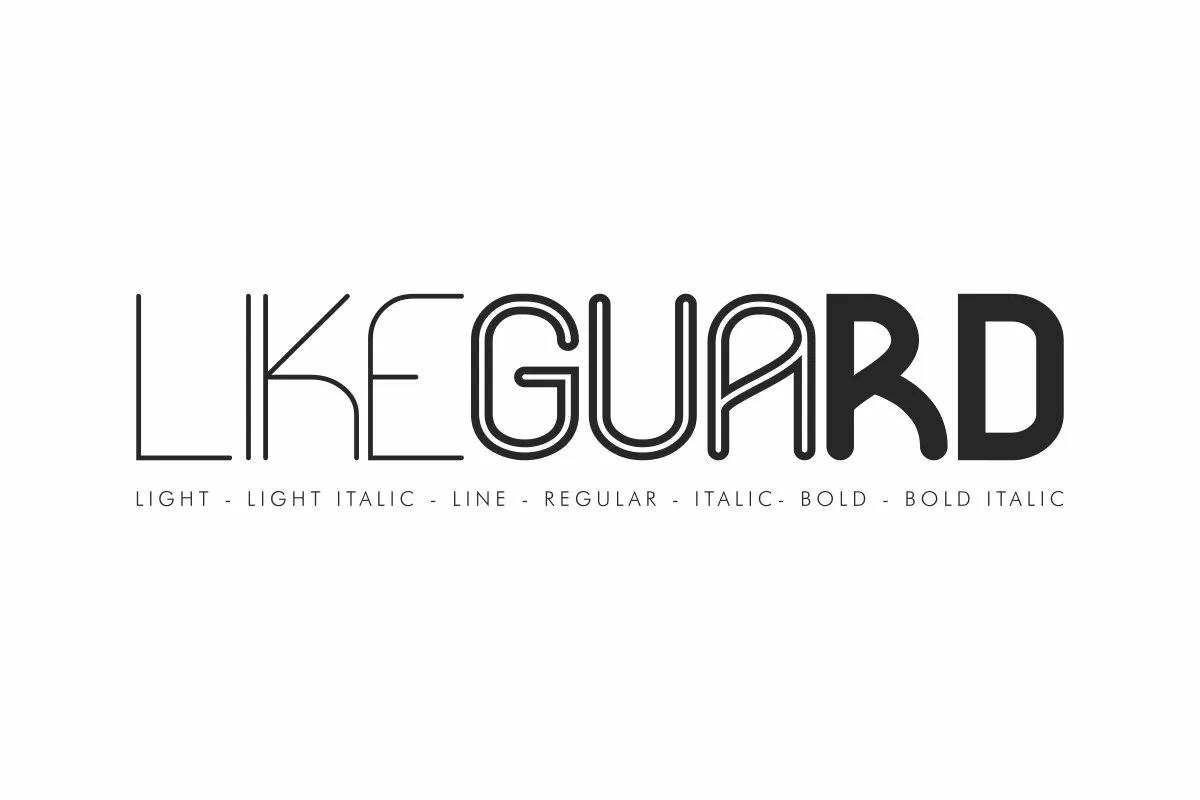 Likeguard Font Family