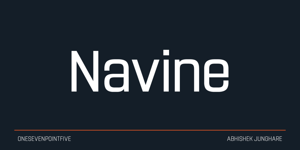 Navine Font