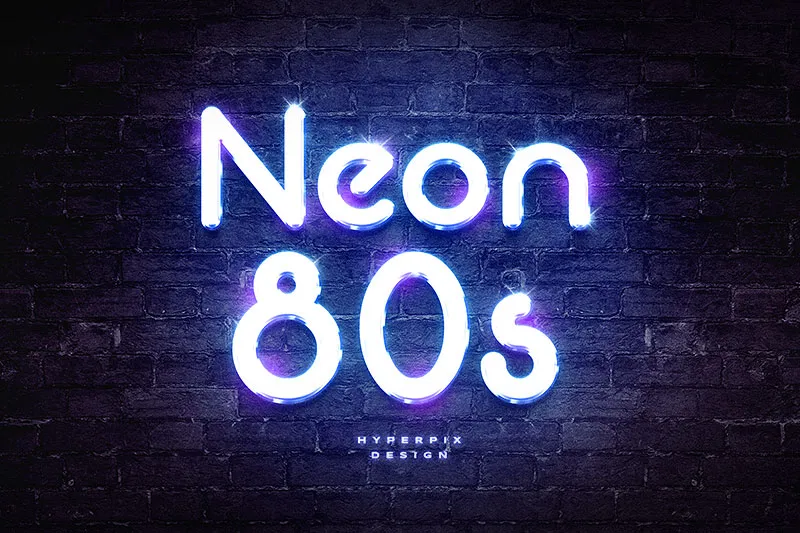 Neon 80s Font
