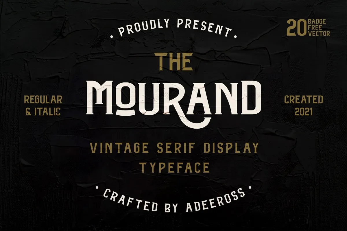 The Mourand Font