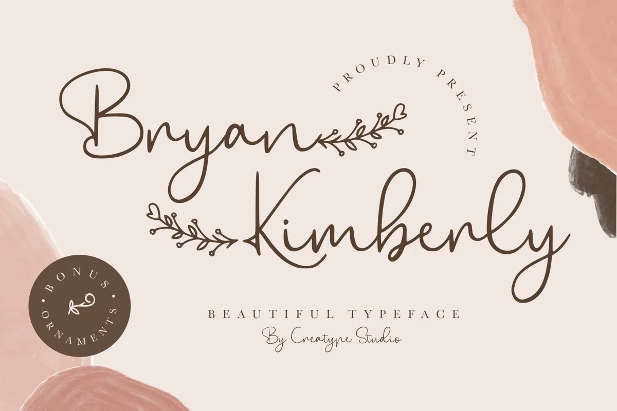 Bryan Kimberly Font