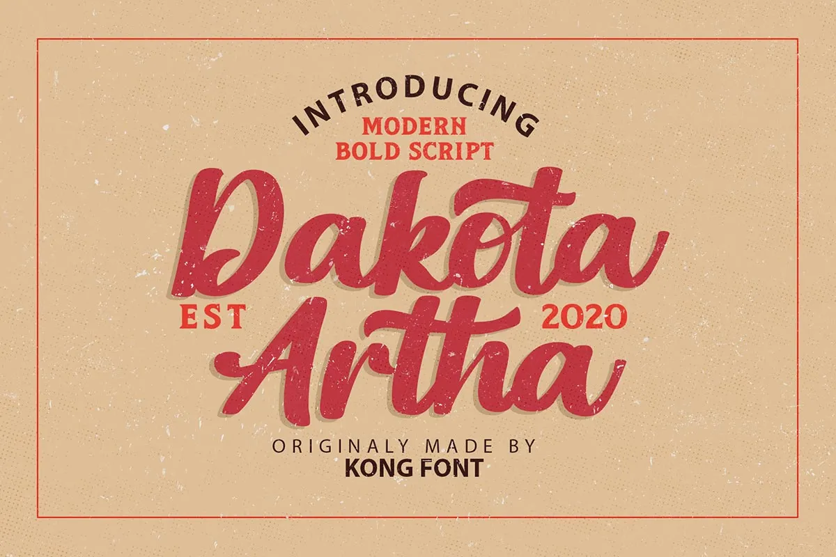 Dakota Artha Font
